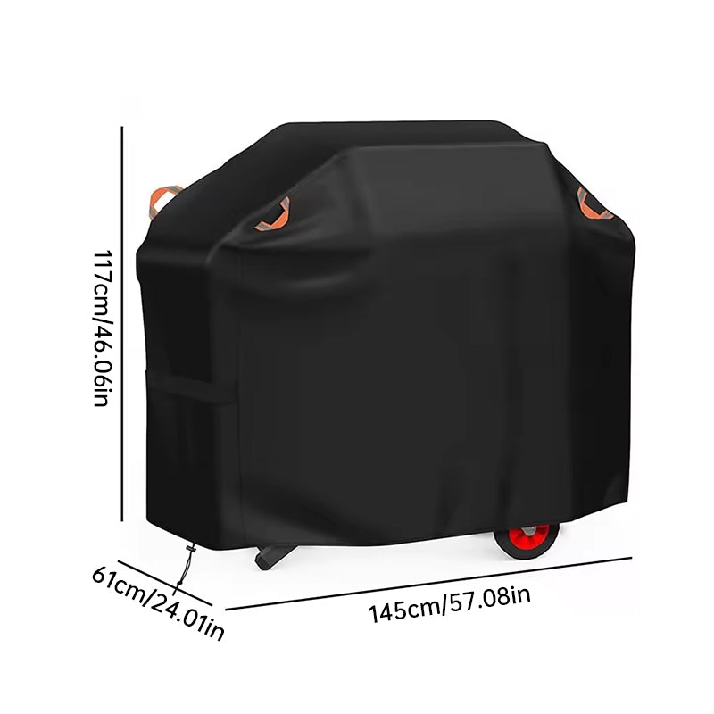 210D Waterproof BBQ Grill Cover, Heavy Duty Windproof Dustproof Cover for Gas, Charcoal, Electric Grills