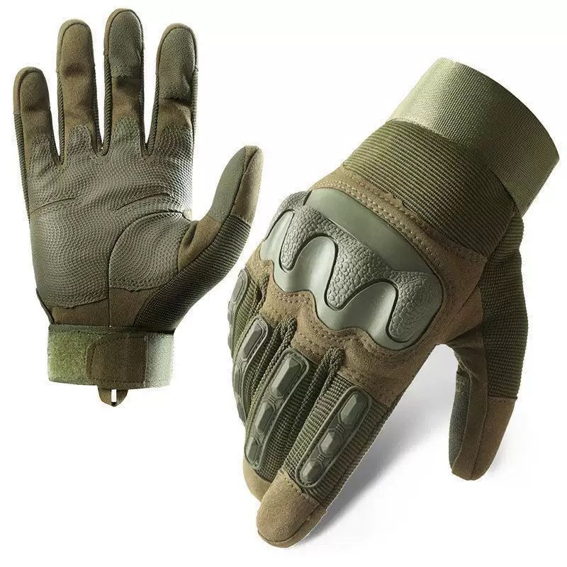 Men’s Tactical Gloves – Full Finger Anti-Slip Combat Gloves for Military, Outdoor & Fitness Use