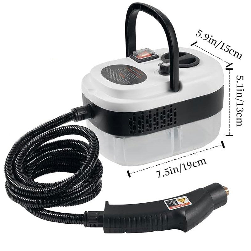 AC Steam Cleaner, Portable High Temp Steamer for Kitchen Grease, Range Hood, Glass & Home Appliance Disinfection