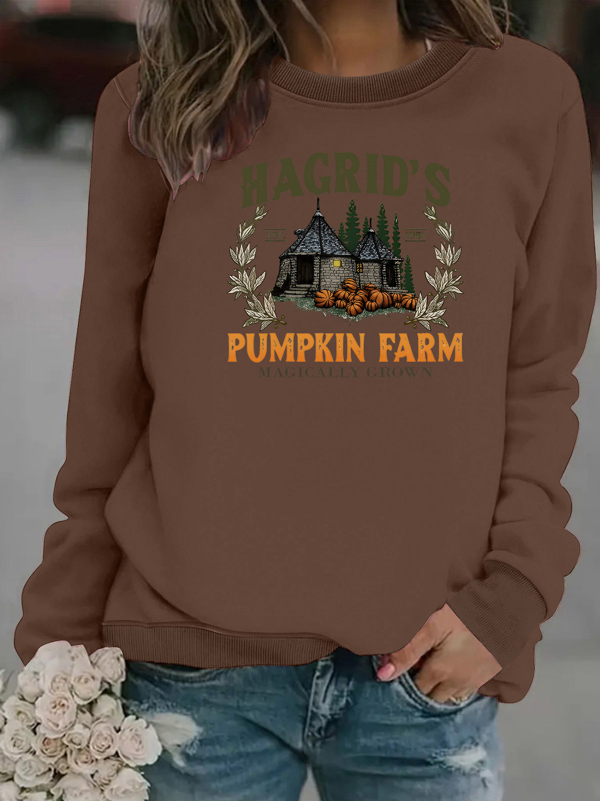 Bottom long sleeved fleece hoodie